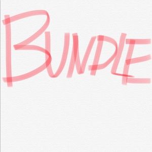 I’m willing to bundle any items you guys want !